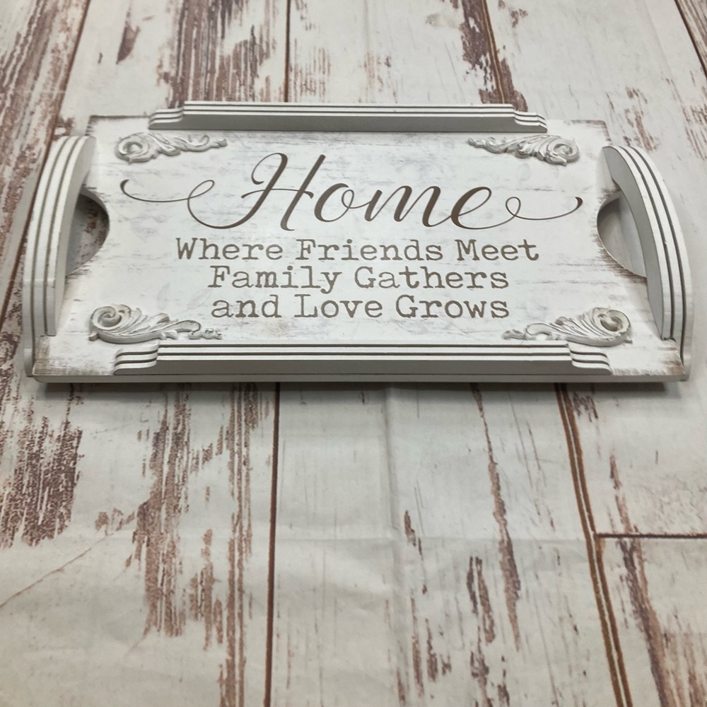Youngs Home Wall Sign Shabby Chic